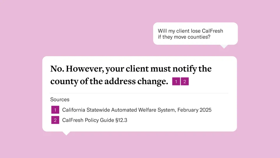 Assistive Chatbot answers policy questions in real time